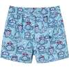 Kids Rashguard & Swim Trunk Set, Shark Characters - Swim Trunks - 6