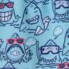 Kids Rashguard & Swim Trunk Set, Shark Characters - Swim Trunks - 7