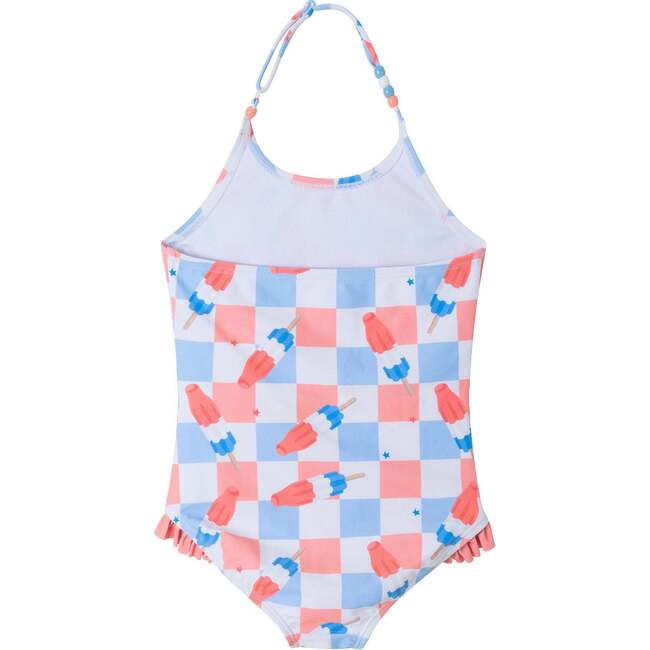 Kids One-Piece Swimsuit, Popsicle Print - One Pieces - 2