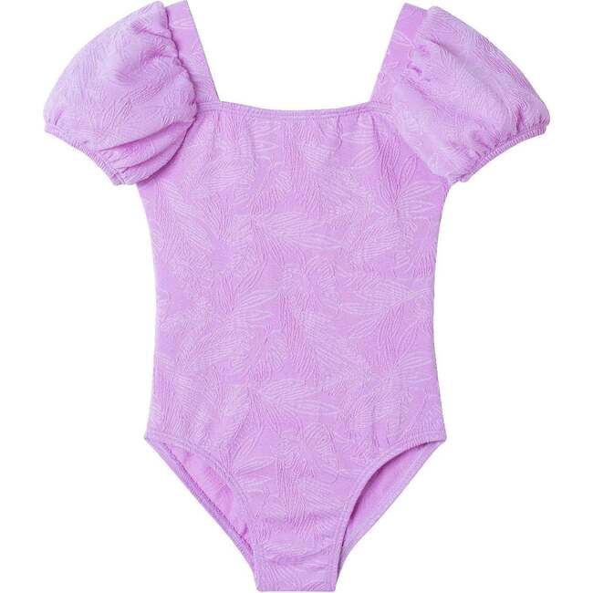 Kids One-Piece Swimsuit, Purple