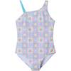 Kids One-Piece Swimsuit, Crochet Look - One Pieces - 1 - thumbnail