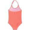 Kids One-Piece Swimsuit, Orange - One Pieces - 2