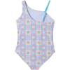 Kids One-Piece Swimsuit, Crochet Look - One Pieces - 2