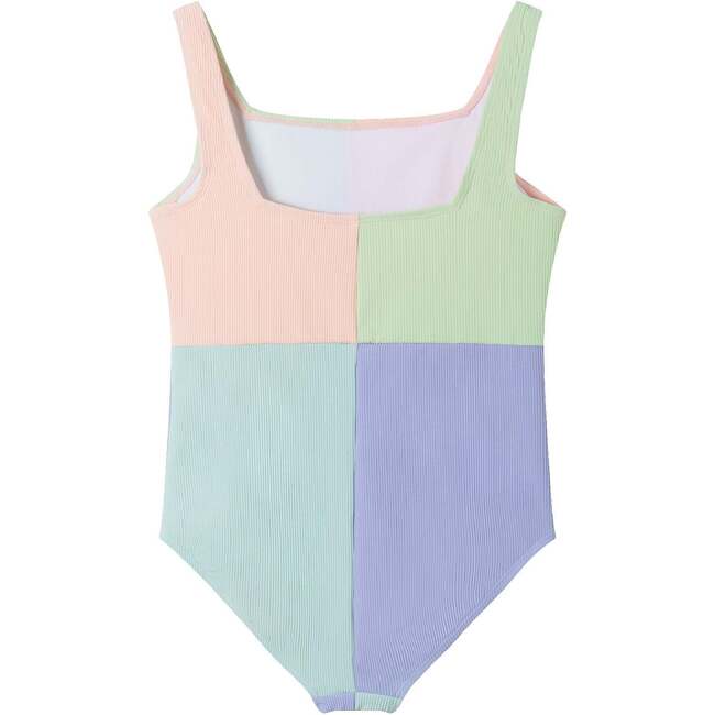 Kids One-Piece Swimsuit, Color Block - One Pieces - 6