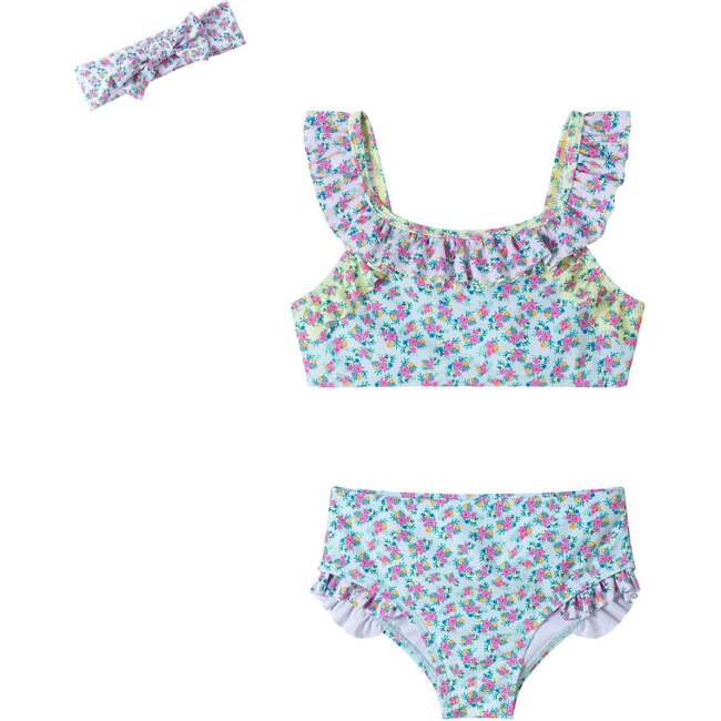 Kids Bikini Swimsuit, Floral