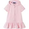 Infant Hooded French Terry Cover Up, Pink Floral - Cover-Ups - 1 - thumbnail