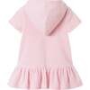 Infant Hooded French Terry Cover Up, Pink Floral - Cover-Ups - 2