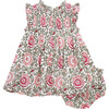 Baby Girls Stevie Dress Set, Pink Lisbon Floral - Dresses - 7