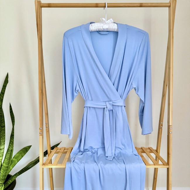 Mommy Robe, Solid Blue