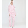 Women's Olivia Pajama Set, Lots of Hearts - Pajamas - 3