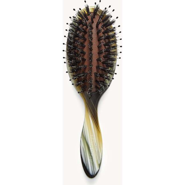 Women's Petite Travel Hair Brush, Horn