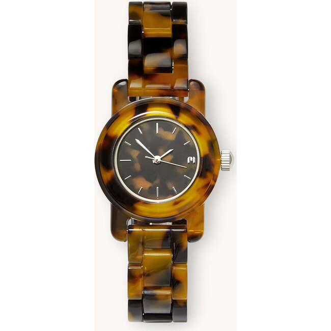 Women's Mini Mono Watch, Classic Tortoise