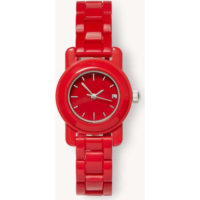 Women's Mini Mono Watch, Ruby