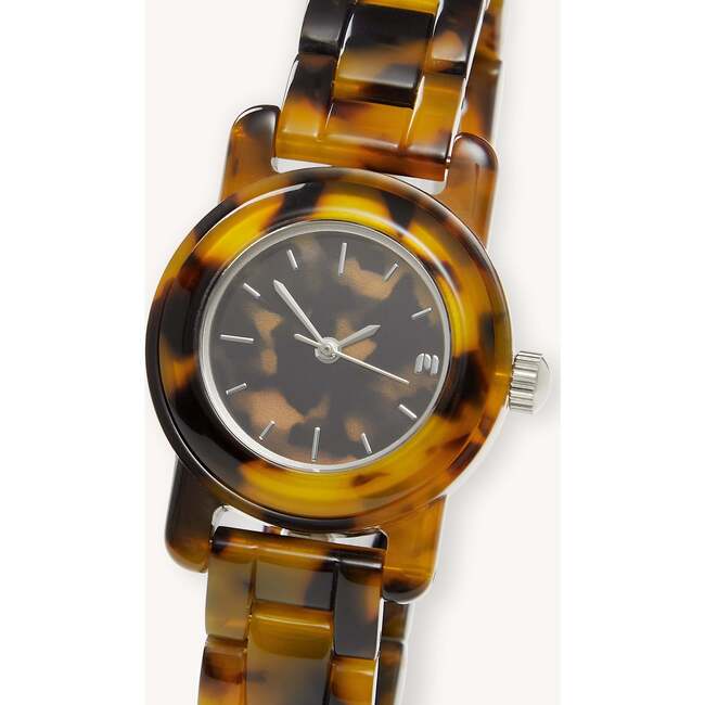 Women's Mini Mono Watch, Classic Tortoise - Watches - 2