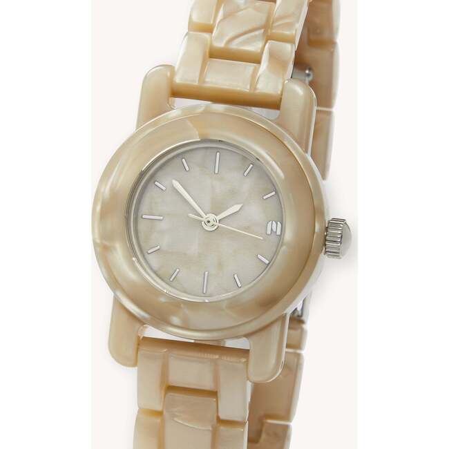 Women's Mini Mono Watch, Sand Shell - Watches - 2