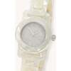 Women's Mini Mono Watch, White Shell - Watches - 2