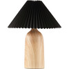 Fabi 19-Inch Table Lamp, Black & Natural - Lighting - 1 - thumbnail