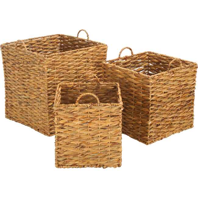 Howell Baskets, Natural (Set Of 3)