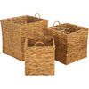 Howell Baskets, Natural (Set Of 3) - Storage - 1 - thumbnail