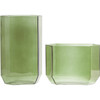 Noreno Glass Vase, Light Green (Set Of 2) - Accents - 1 - thumbnail