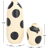 Tahleah, Ceramic Vase, Cream & Black (Set Of 2) - Accents - 3