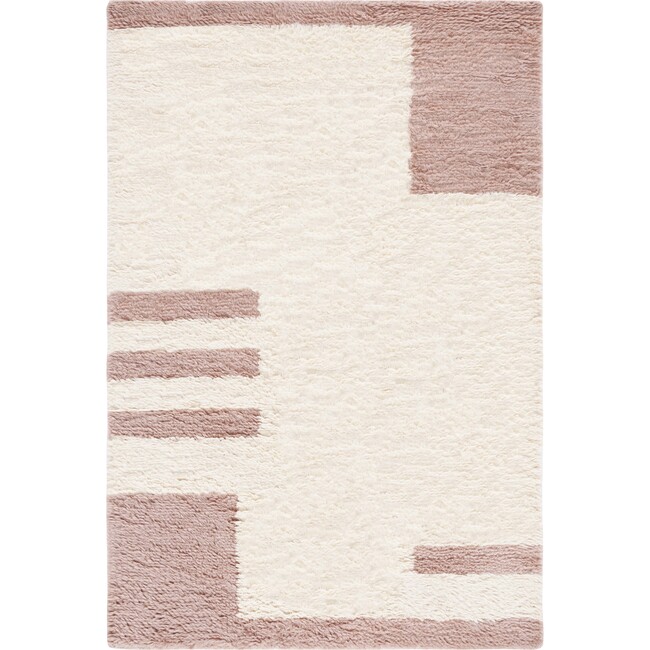 Casablanca 704 Medium Rectangle-1 Rug, Pink & Ivory