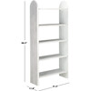 Syura Ribbed Etagere, White Washed - Storage - 3