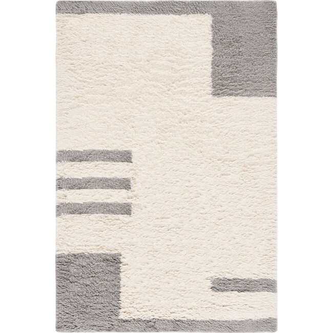 Casablanca 704 Medium Rectangle-1 Rug, Grey & Ivory - Rugs - 1