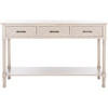 Peyton 3-Drawer Console Table, Greige - Accent Tables - 1 - thumbnail