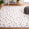Calico 102 Medium Rectangle Shag, Ivory & Taupe - Rugs - 2