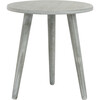 Orion Round Accent Table, Slate & Grey - Accent Tables - 1 - thumbnail