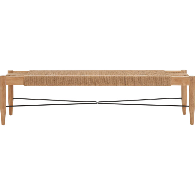 Arcana Jute Bench, Natural & Natural