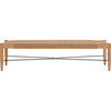 Arcana Jute Bench, Natural & Natural - Accent Seating - 1 - thumbnail