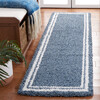 Calico 100 Runner Shag , Blue & Ivory - Rugs - 2