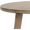 Orion Round Accent Table, Light Brown - Accent Tables - 4