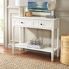 Samantha Console, Distressed Cream - Accent Tables - 2