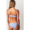 Women's Lila Bikini Bottom, Blue Blooms - Two Pieces - 1 - thumbnail