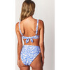 Women's Zoe Bikini Bottom, Blue Blooms - Two Pieces - 1 - thumbnail