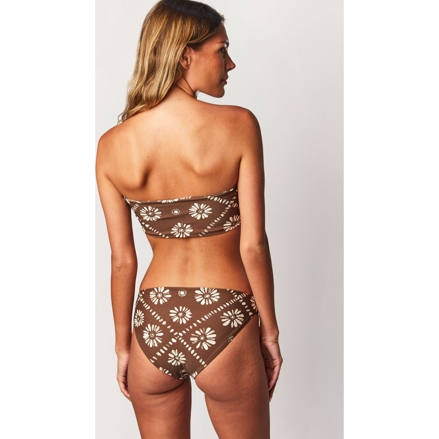 Women's Raglan Bikini Bottom, Vintage Floral - Two Pieces - 1