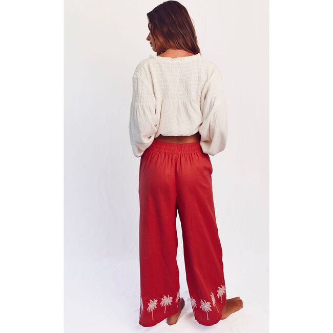 Women's Jojo Pants, Brick - Pants - 3