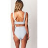 Women's Dakota Bikini Bottom, Light Blue (wavy ribbed) - Two Pieces - 1 - thumbnail