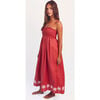 Women's Bella Dress, Brick - Dresses - 1 - thumbnail