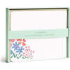 Set of 8 Flat Notecards, Flower Patch - Paper Goods - 1 - thumbnail