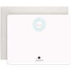 Set of 8 Flat Notecards, Blue Sunshine - Paper Goods - 4