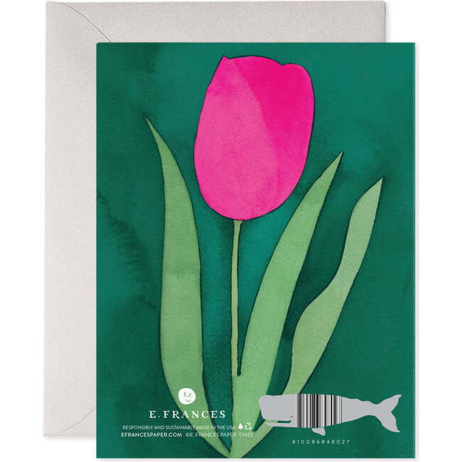 Boxed Set of 6, Pink Tulip Thank You - Paper Goods - 3