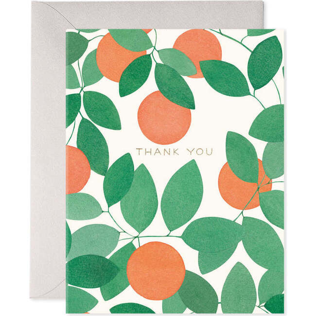 Boxed Set of 6, Orange Grove Thank you - Gift Cards - 2