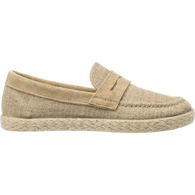 Loafer Espadrille, Beige - Loafers - 2