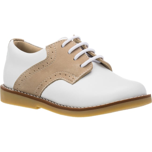 Golfer, White-Ivory - Dress Shoes - 1