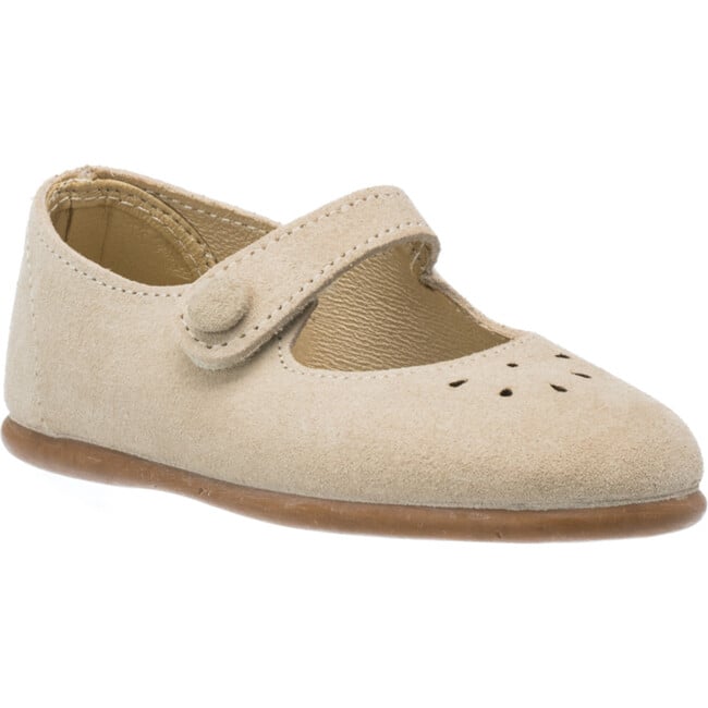 Andi Mary Jane, Suede Beige - Mary Janes - 1