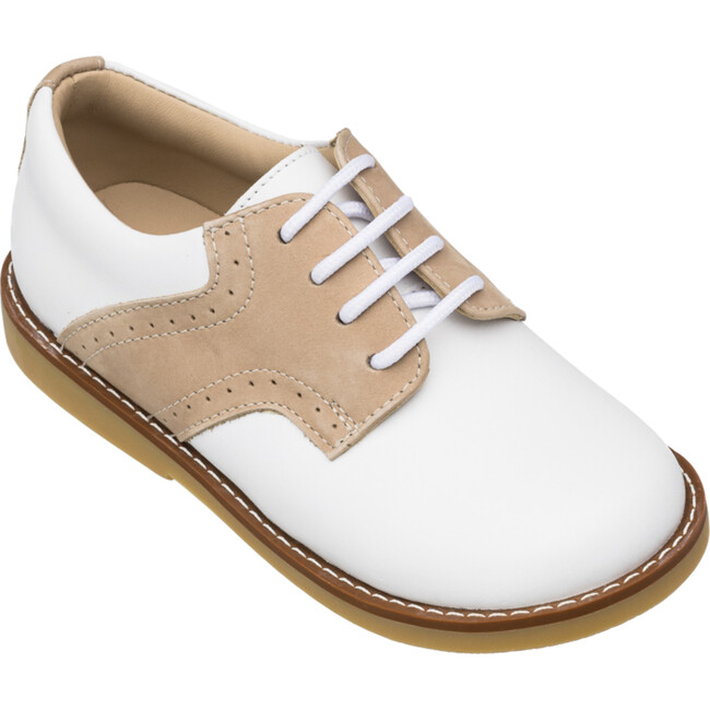 Golfer, White-Ivory - Dress Shoes - 3